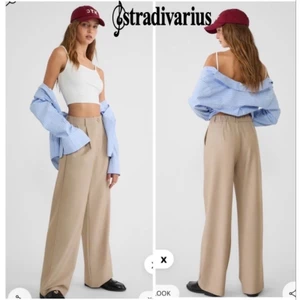 Quần tây suông rộng Stradivarius* bigsize fullchip- Cambo dư xịn