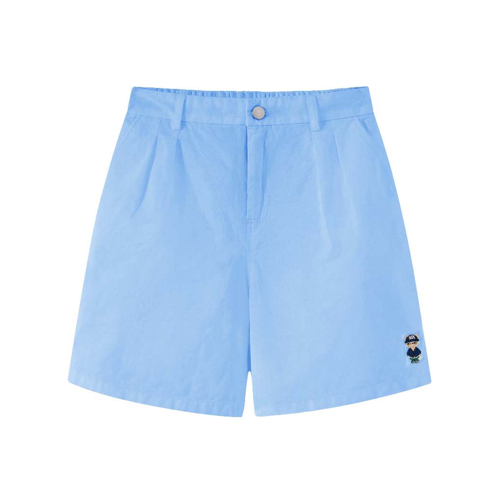 Ảnh Quần Short Kaki Unisex NOAM Original Fox - Màu Nâu/ Hồng/ Xanh Dương 2