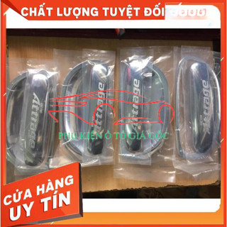 Ốp tay nắm, chén cửa xe Mitsubishi Attrage 2015- HIỆN NAY -  Mạ Crom cao cấp