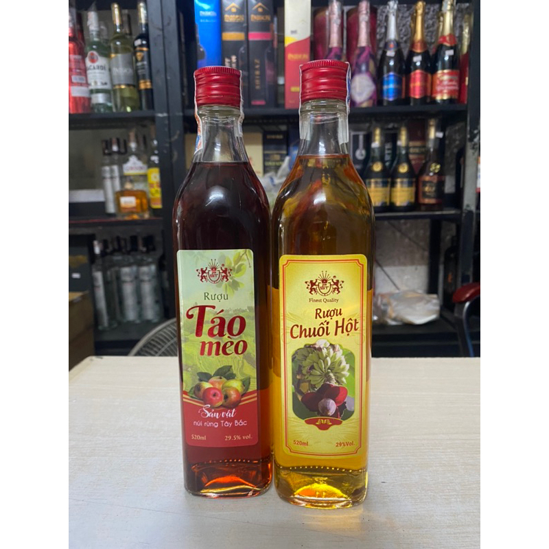 Ruo.u Táo Mèo Chuối Hột 29% 520ml | Shopee Việt Nam