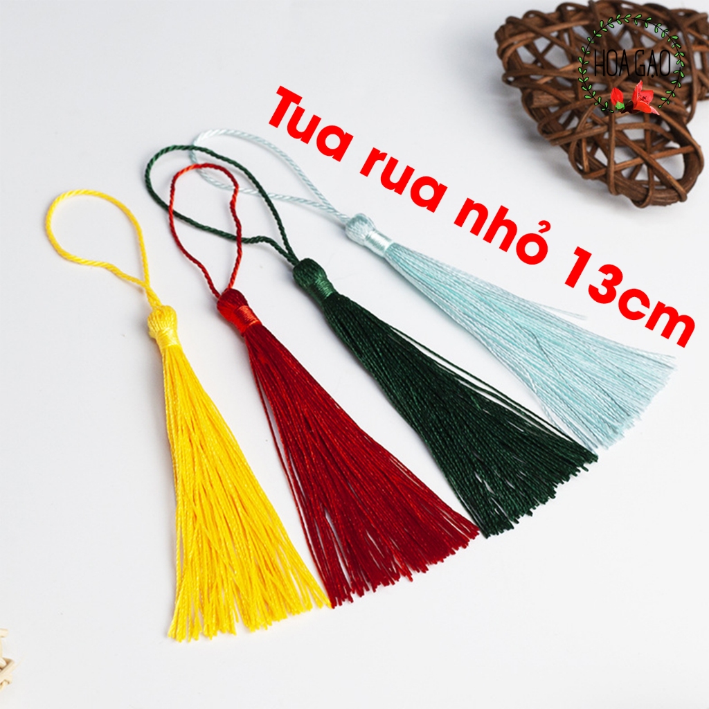 Tua rua dây treo trang trí 13cm TUA NHỎ RẺ tua rua trang trí noel giáng ...
