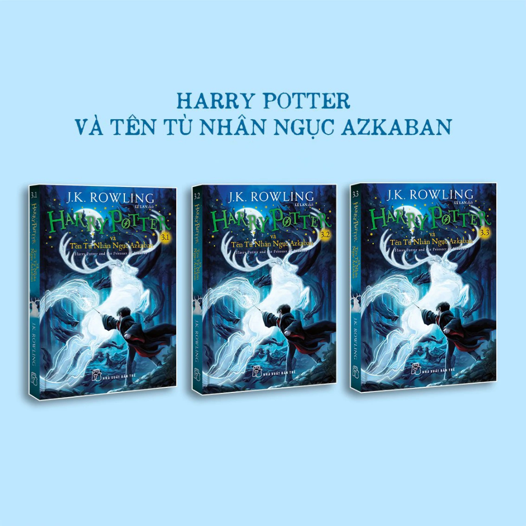 Sách - Harry Potter và Tên Tù Nhân Ngục Azkaban - Tập 03 (set 3