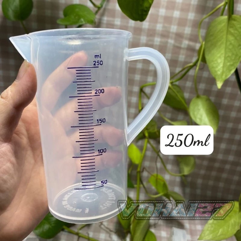 Ca đong nhựa chia vạch, ly đong chia vạch nhựa 50ml/100ml/250ml/500ml/1000ml/2000ml