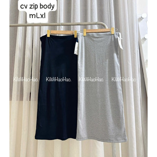 CHÂN VÁY BẦU - CHẤT ZIP BODY - 2 Màu { Freeship }