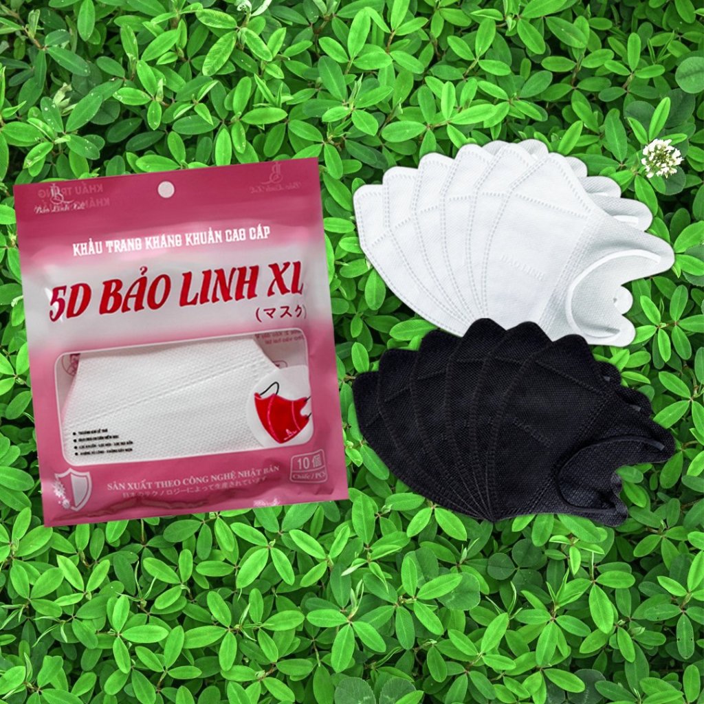 (TRỢ GIÁ) SỈ THÙNG 1000 CHIẾC KHẨU TRANG 5D NGƯỜI LỚN BẢO LINH XL CHÍNH HÃNG CAO CẤP THOÁNG KHÍ CHỐNG TIA UV