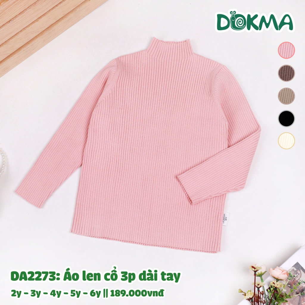 (11-22kg, 2-6Y) Áo Len Dokma Dài Tay Cho Bé DA1644 DA1645 DA987 DA2271 DA2273 DA2994