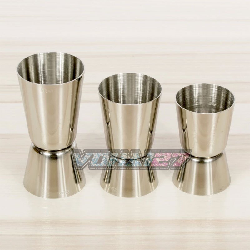 Jigger inox 2 đầu loại 20/30ml và 20/40ml - Chuyên Dụng Cho Quầy Bar Tiện Dụng