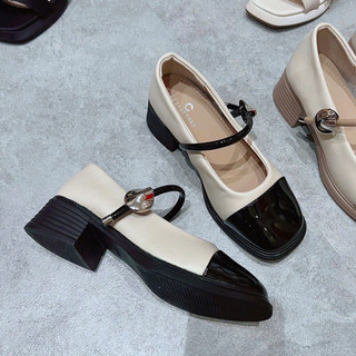 Giày Moca Dây Gài Mũi Phối Bóng Fullbox QC / Mieo Shoes B721 B722