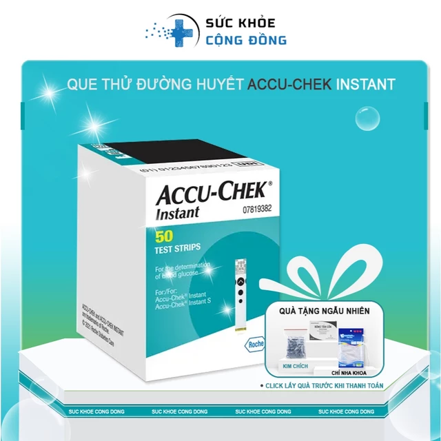 Que Thử Đường Huyết Accu-Chek Instant