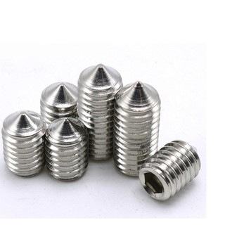 (INOX304) 50 cái M3,M4,M5 Vít trí đầu nhọn,LGC không đầu