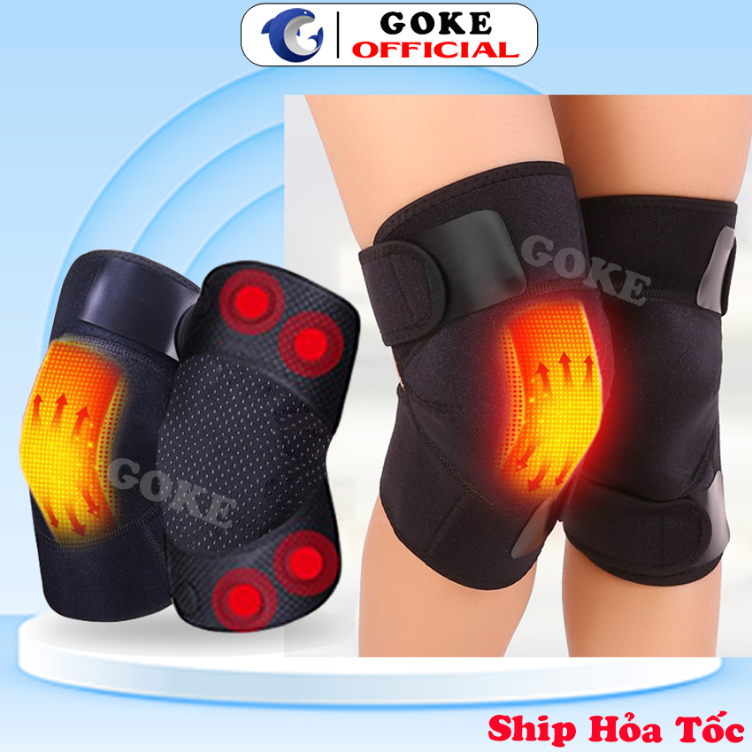 Đai gối tự làm nóng GOKE phiên bản mới nóng sâu hơn đeo thoải mái hơn