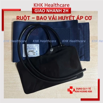 Bao vải kèm ruột huyết áp - túi hơi huyết áp Trọn bộ phụ kiện huyết áp cơ