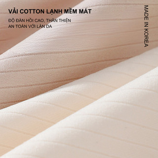 Áo Ngực Bầu Sau Sinh Cho Con Bú Belles Không Gọng Nâng Ngực Chống Chảy Xệ Có Nút Mở Cho Bé Ti Vải Cotton Lạnh AL00