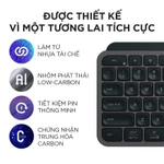 Bàn phím không dây Logitech MX Keys S - Low Profile yên tĩnh, Đèn nền, Bluetooth, Sạc USB-C - Bảo Hành Chính Hãng — ảnh 3