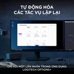 Bàn phím không dây Logitech MX Keys S - Low Profile yên tĩnh, Đèn nền, Bluetooth, Sạc USB-C - Bảo Hành Chính Hãng — ảnh 2