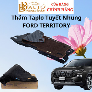 Thảm taplo tuyết nhung ô tô Ford Territory mềm mịn không trơn trượt, hàng loại 1 chống nắng, nóng bảo vệ taplo