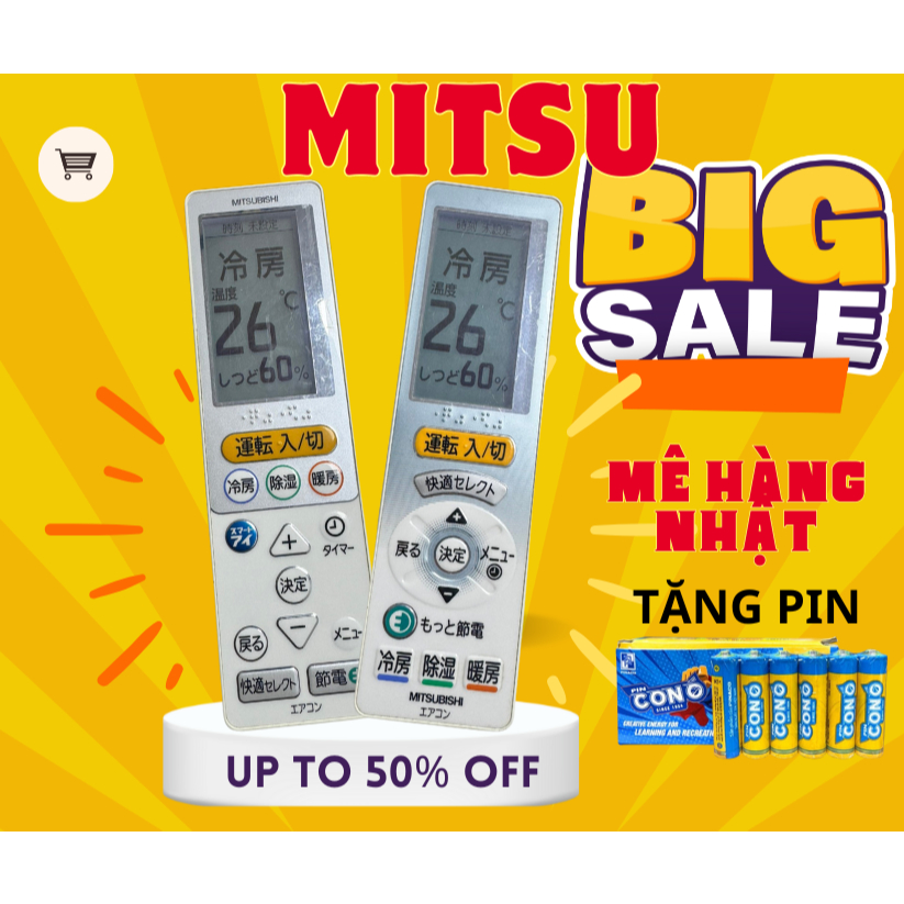 ĐIỂU KHIỂN Mit-Su FULL CHỨC NĂNG MÀN HÌNH LED 3.5IN Điều Khiển