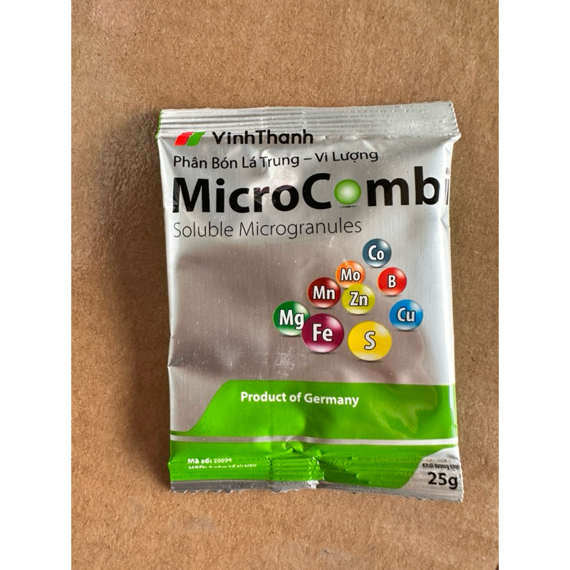 Phân bón lá microcombi vĩnh thạnh nhập đức 8 thành phần gói 25gr ...