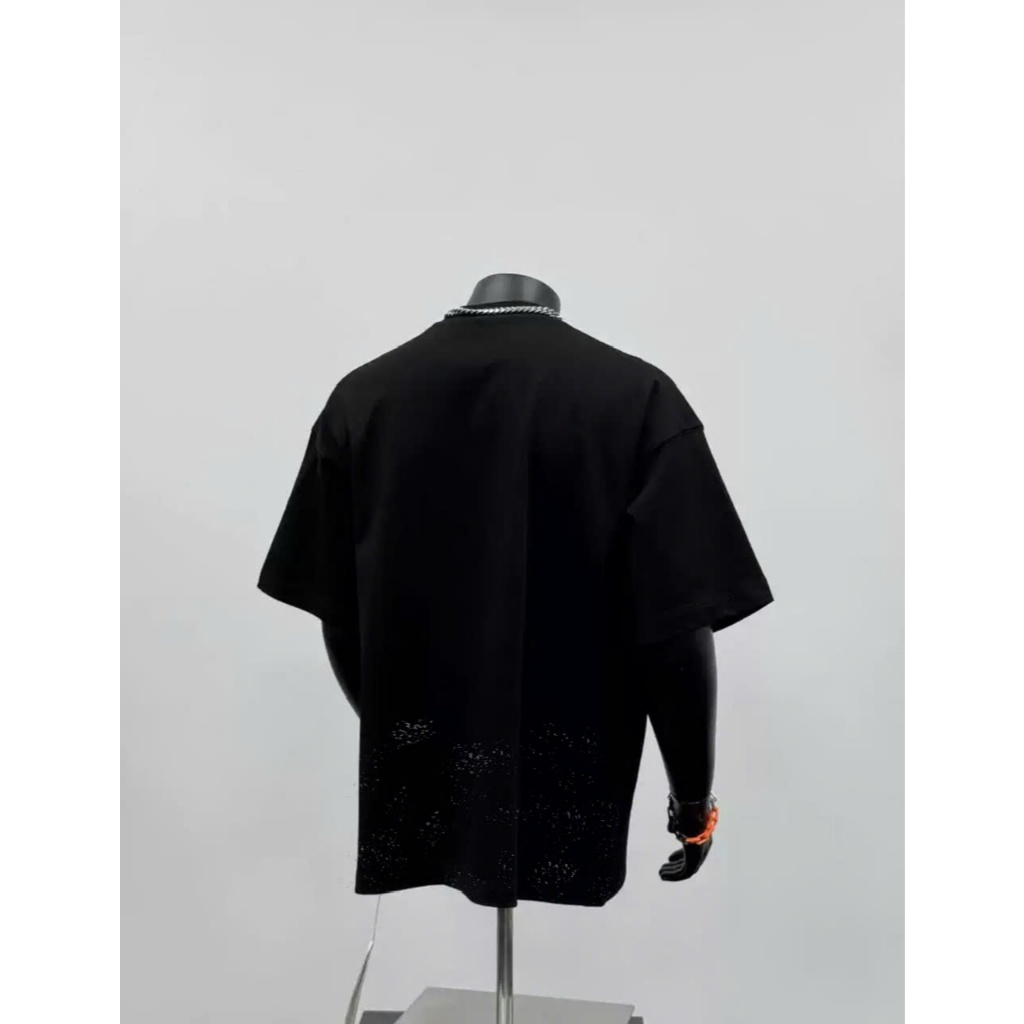 Áo thun Stee Cổ tròn BLUE  & PURPLE HEART Localbrand ICVCVNI Unisex