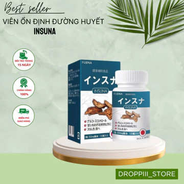 Viên hỗ trợ ổn định đường huyết insuna Giúp ổn định đường huyết, ngăn ngừa biến chứng tiểu đường