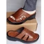 dép da bò trung tuổi chất đã bò xịn đế pu cao 4cm siêu nhẹ .