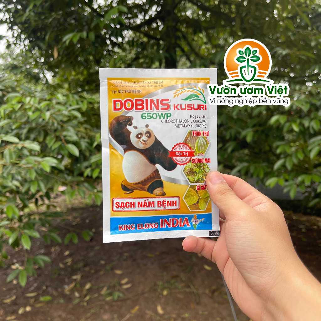 Thuốc trừ bệnh DOBINS 650WP lưu dẫn 2 chiều, ngăn ngừa và trị hiệu quả các bệnh về nấm trên cây