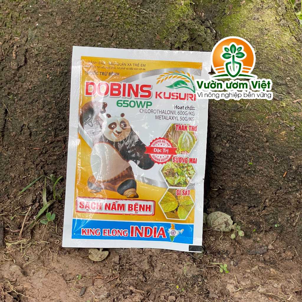 Thuốc trừ bệnh DOBINS 650WP lưu dẫn 2 chiều, ngăn ngừa và trị hiệu quả các bệnh về nấm trên cây