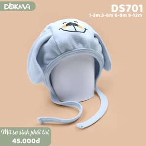 Mũ Sơ Sinh Phối Tai Dokma Xinh Xắn Cho Bé DS701 DS413
