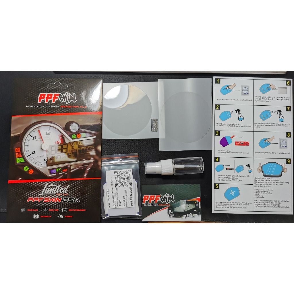 PPF Triumph Bonneville T100 T120.... UPPF dán bảo vệ mặt đồng hồ xe , xước tự phục hồi vết xước dâm