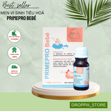 Men vi sinh tiêu hóa cho bé PrimePRO Bebé hỗ trợ phát triển toàn diện cho hệ tiêu hoá cho trẻ