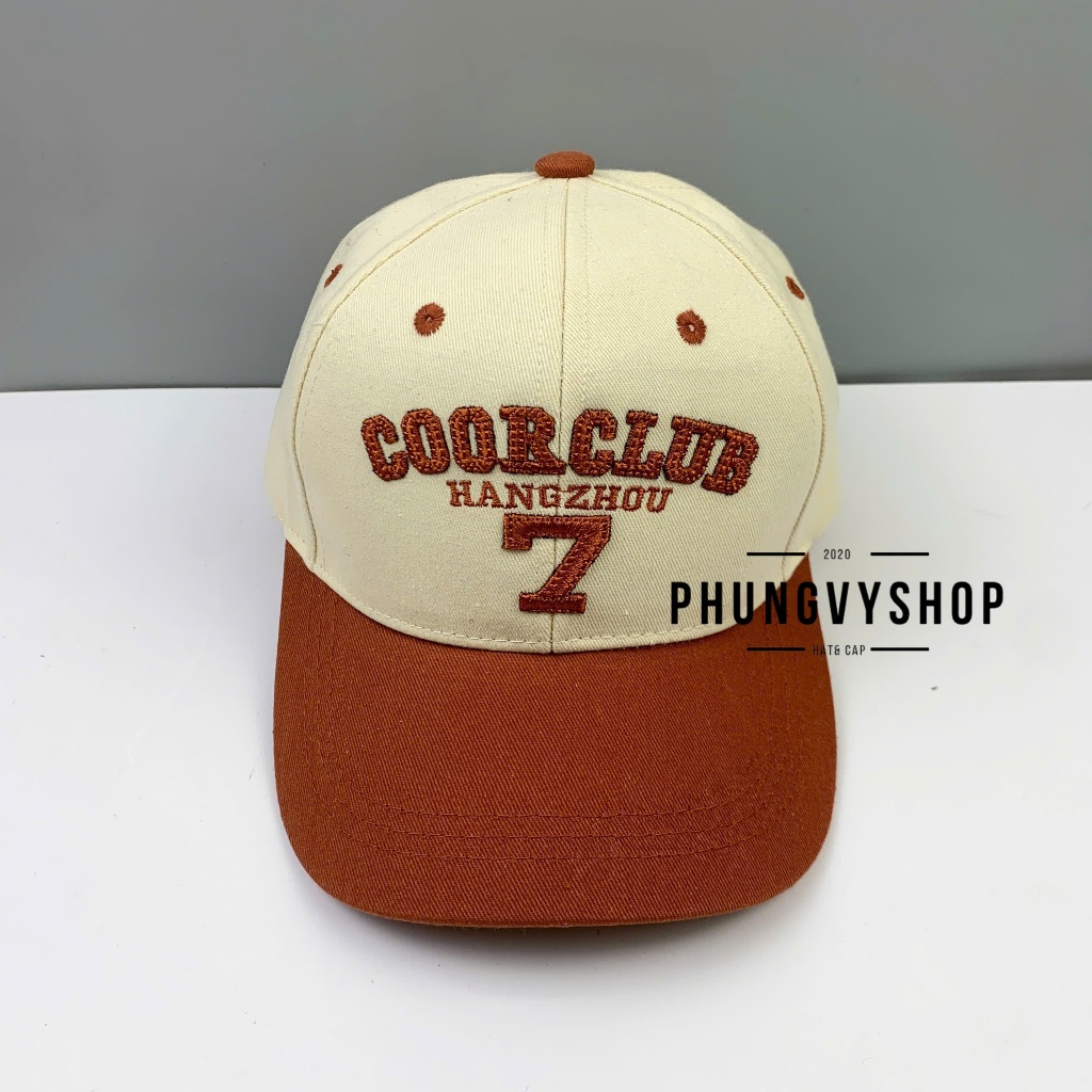 Bé 4-10 tuổi/ Mũ lưỡi trai bé trai gái trẻ em phungvyshop-  Nón /Kết trung Vá Phối 2 màu /