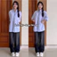 Quần jeans ống xuông rộng phối màu xu hướng #0650 #0533 #0168 #0650