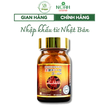 MUA 3 TẶNG 1 CHỈ TRONG NGÀY 29/6/2025 Viên uống phòng ngừa và hỗ trợ điều trị đột quỵ Nhật Bản Biken Kinase Gold