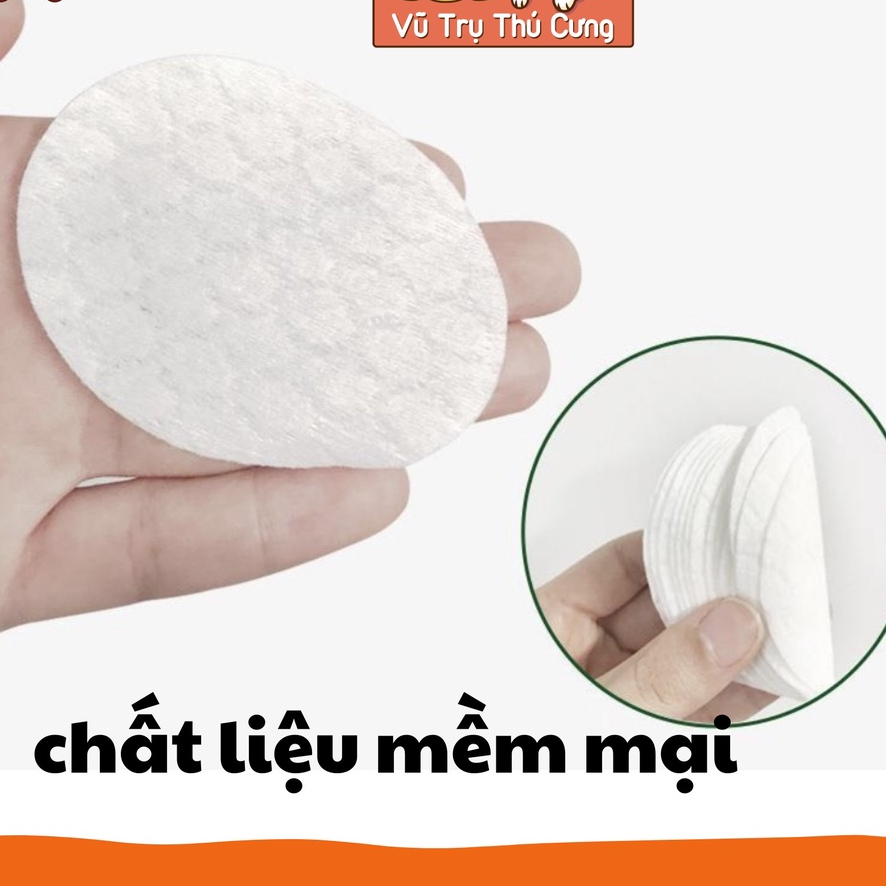 Khăn Ướt Lau Mắt / Lau Tai Cho Thú Cưng SOS 100 Miếng