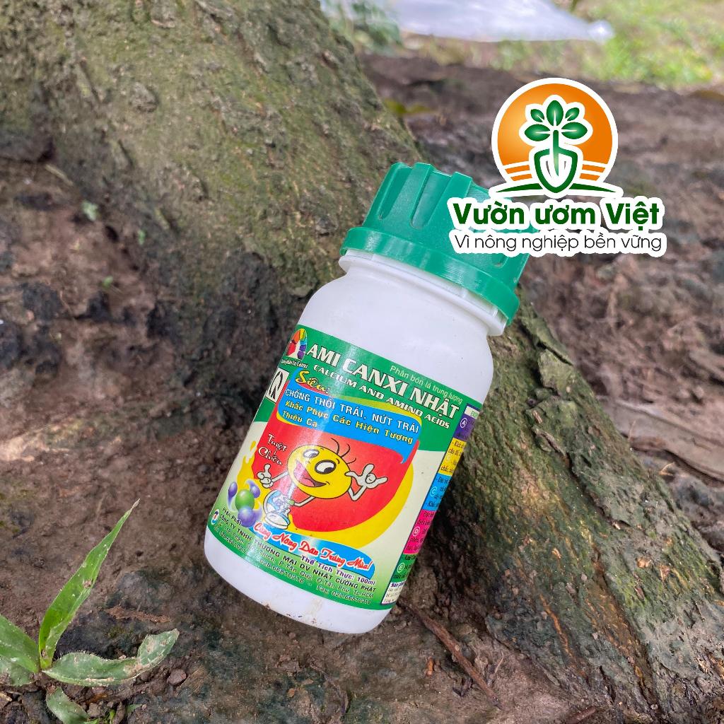 Phân bón vi lượng Ami Canxi - cây cứng cáp, không đỗ ngã, chống khô cành, nứt trái, nứt thân