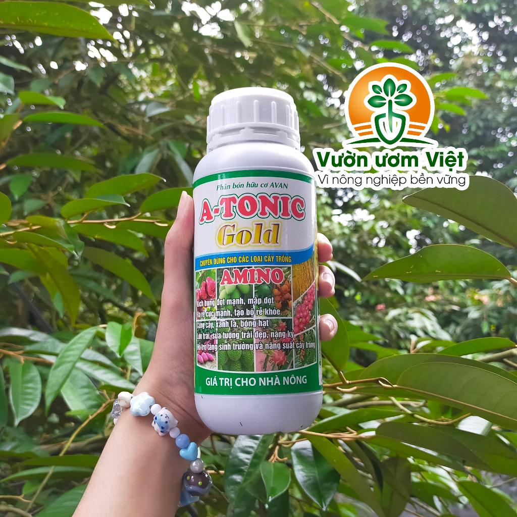 Phân bón hữu cơ Atonic GOLD - kích thích sinh trưởng, phục hồi cây suy, tăng chất lượng cây trồng