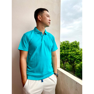 [Thanh lý] Áo polo công sở Glimmer chất vải thoáng khí 100% polyester mềm mịn