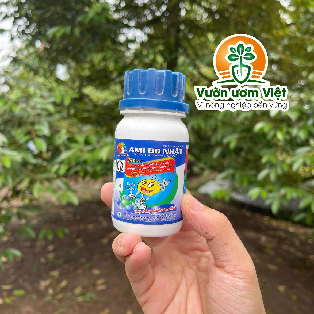 Phân bón Ami Bo - giúp cứng cây, chống đỗ ngã, nứt thân, thối trái, thối rễ, chống rụng trái non