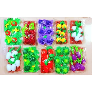 COMBO 10 VỈ RAU CỦ NỈ - đồ chơi mầm non