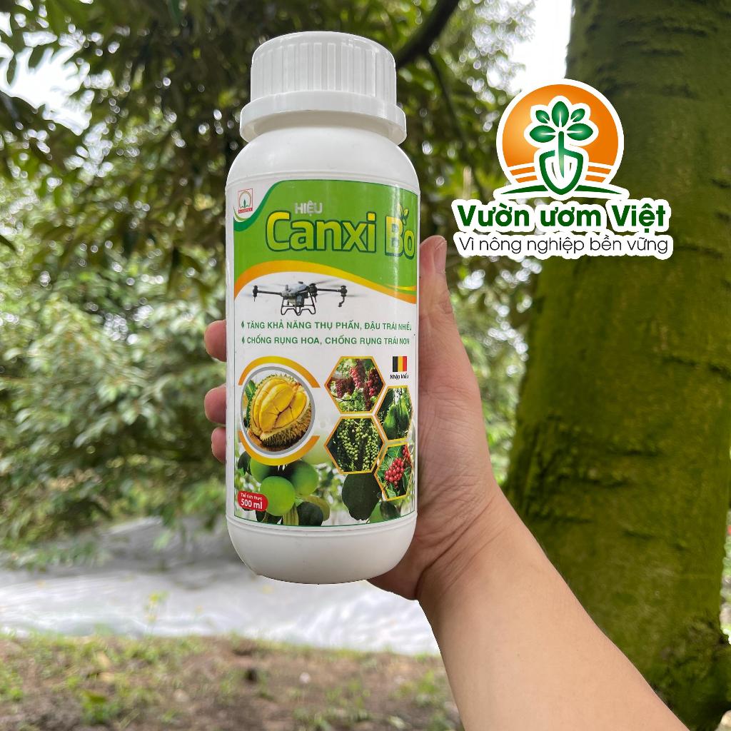 Canxi Bo nhập khẩu Bỉ - chăm sóc bộ rễ, mầm hoa, chống nứt quả, nứt thân, cứng cáp cây trồng