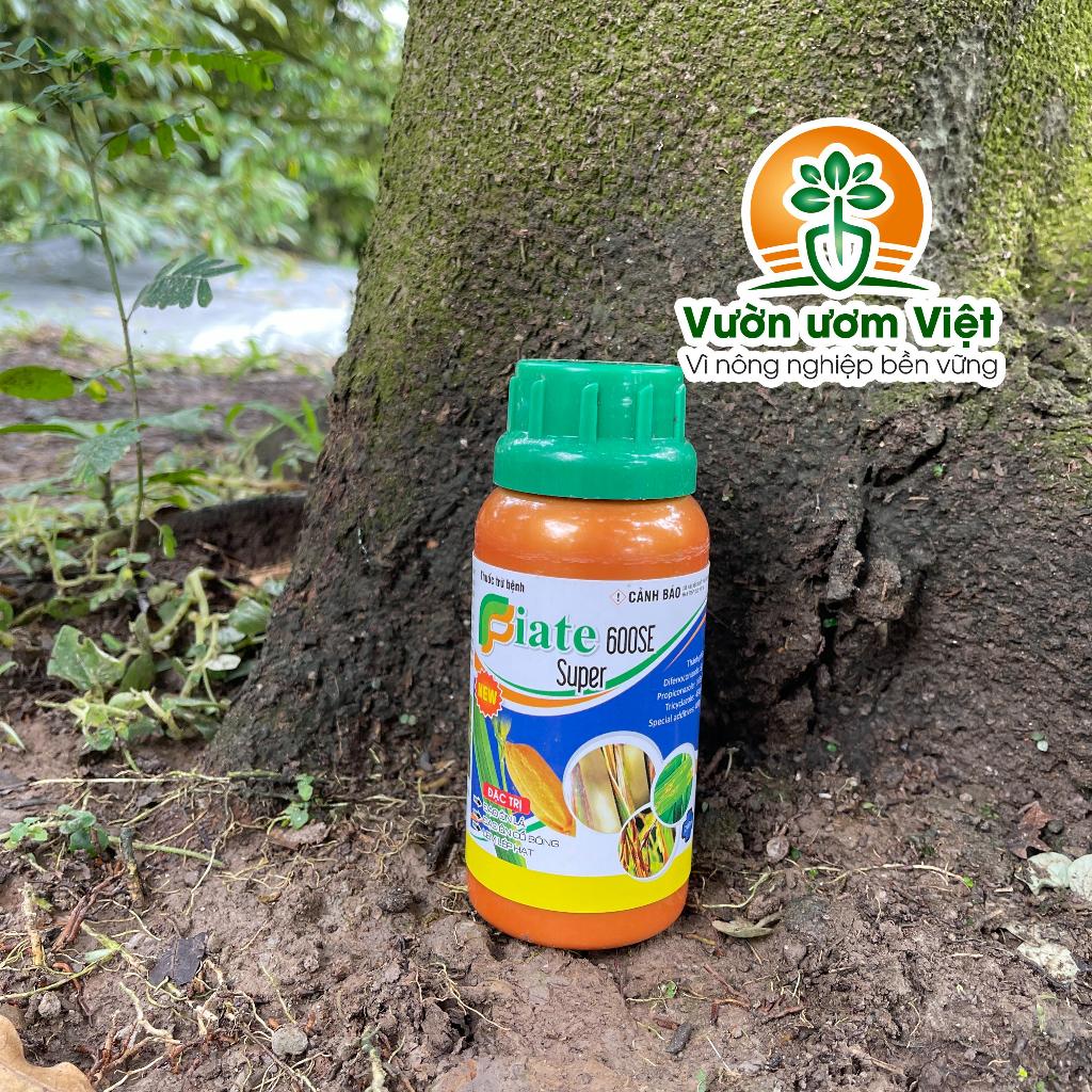 Thuốc trừ bệnh cây trồng Fiate 600SE chuyên trị rỉ sắt, thán thư, cháy bìa lá, đạo ôn - 240ml