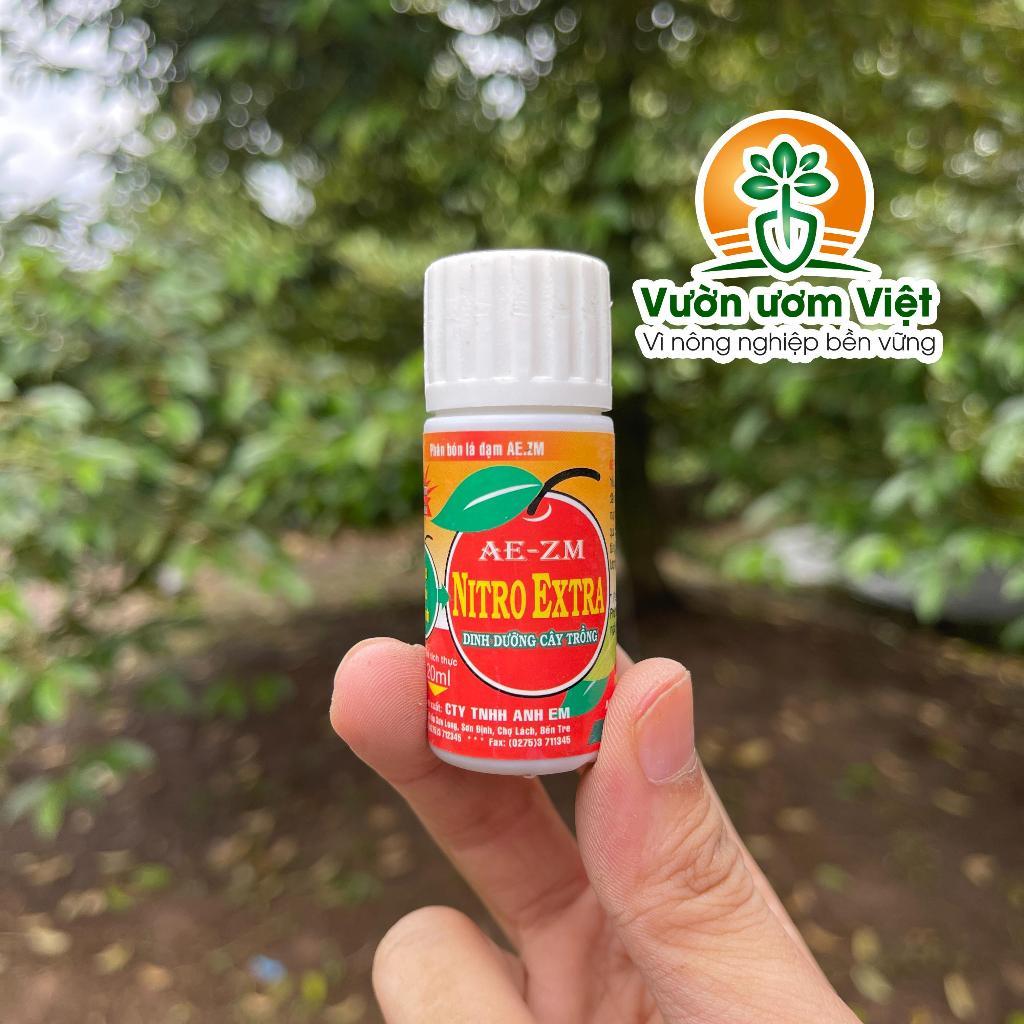 Phân bón vi lượng Nitro Extra - tổng hợp sinh khối đầy đủ tất cả dinh dưỡng cho cây trồng
