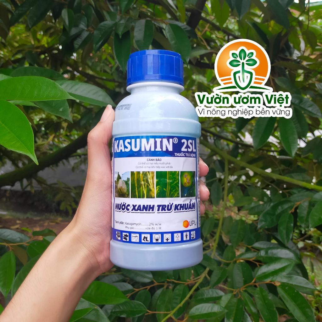 Thuốc trừ bệnh Kasumin 2SL xử lý vi khuẩn gây héo xanh, bạc lá, ghẻ sẹo, chết nhanh cây trồng 500ml