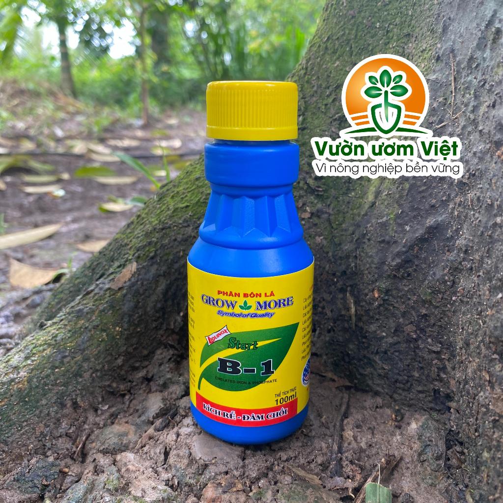 Phân bón lá Vitamin B1 - tạo mầm cây, tăng cường sinh trưởng, sức đề kháng tự nhiên - 100ml