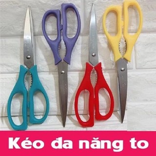 Kéo Đa Năng Cán Lệch Nhiều Màu
