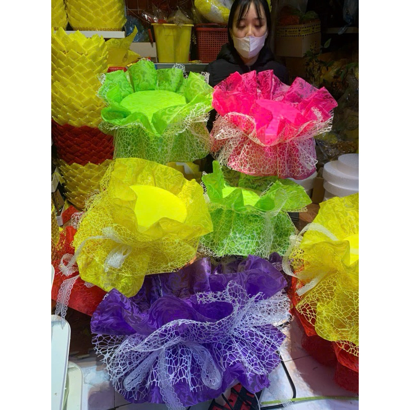 Phôi công làm oản tháp bánh