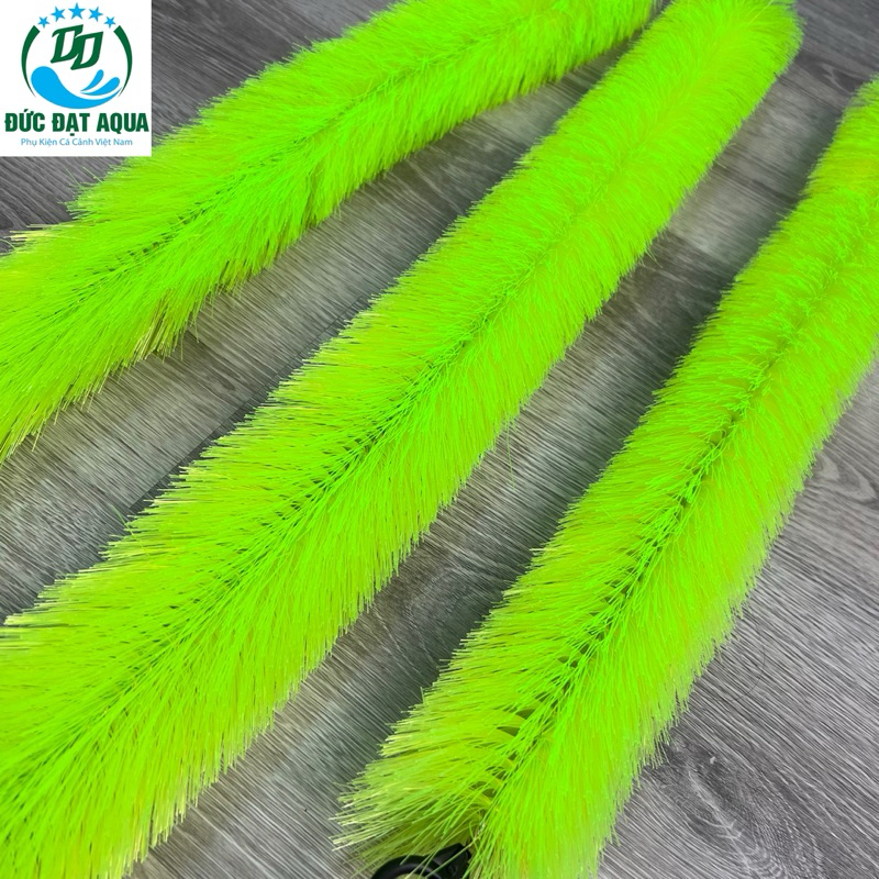 chổi lọc hồ cá koi 60-80-100cm màu xanh lá 5