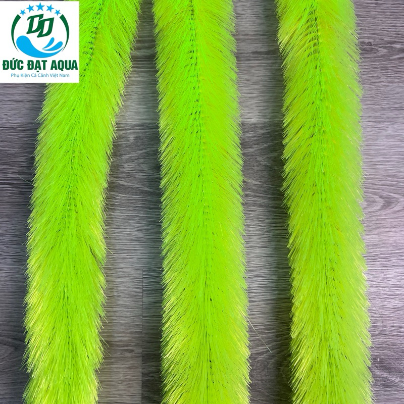 chổi lọc hồ cá koi 60-80-100cm màu xanh lá 4