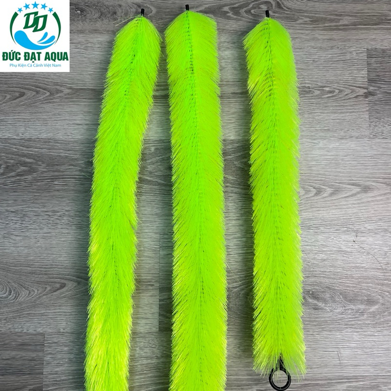 chổi lọc hồ cá koi 60-80-100cm màu xanh lá 3