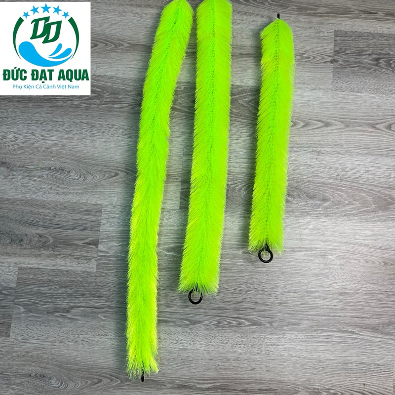 chổi lọc hồ cá koi 60-80-100cm màu xanh lá 6